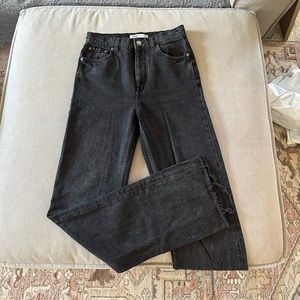 Zara long wide leg jeans